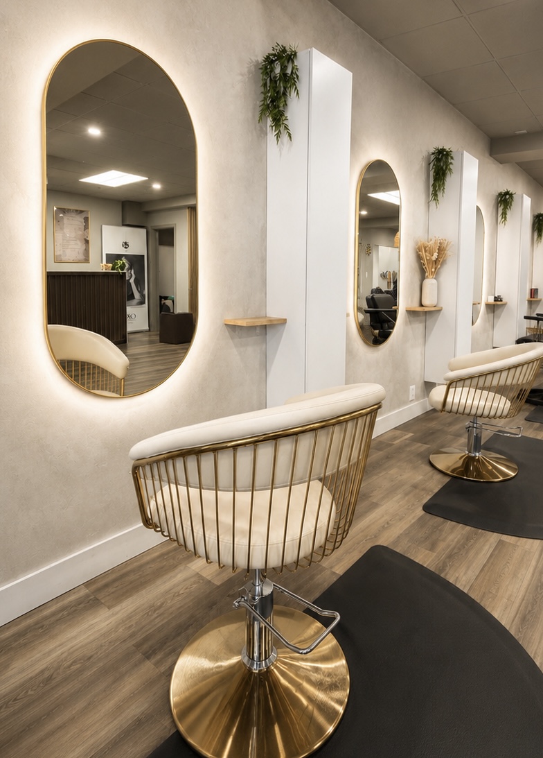 Intérieur du Studio Bohem Coiffure